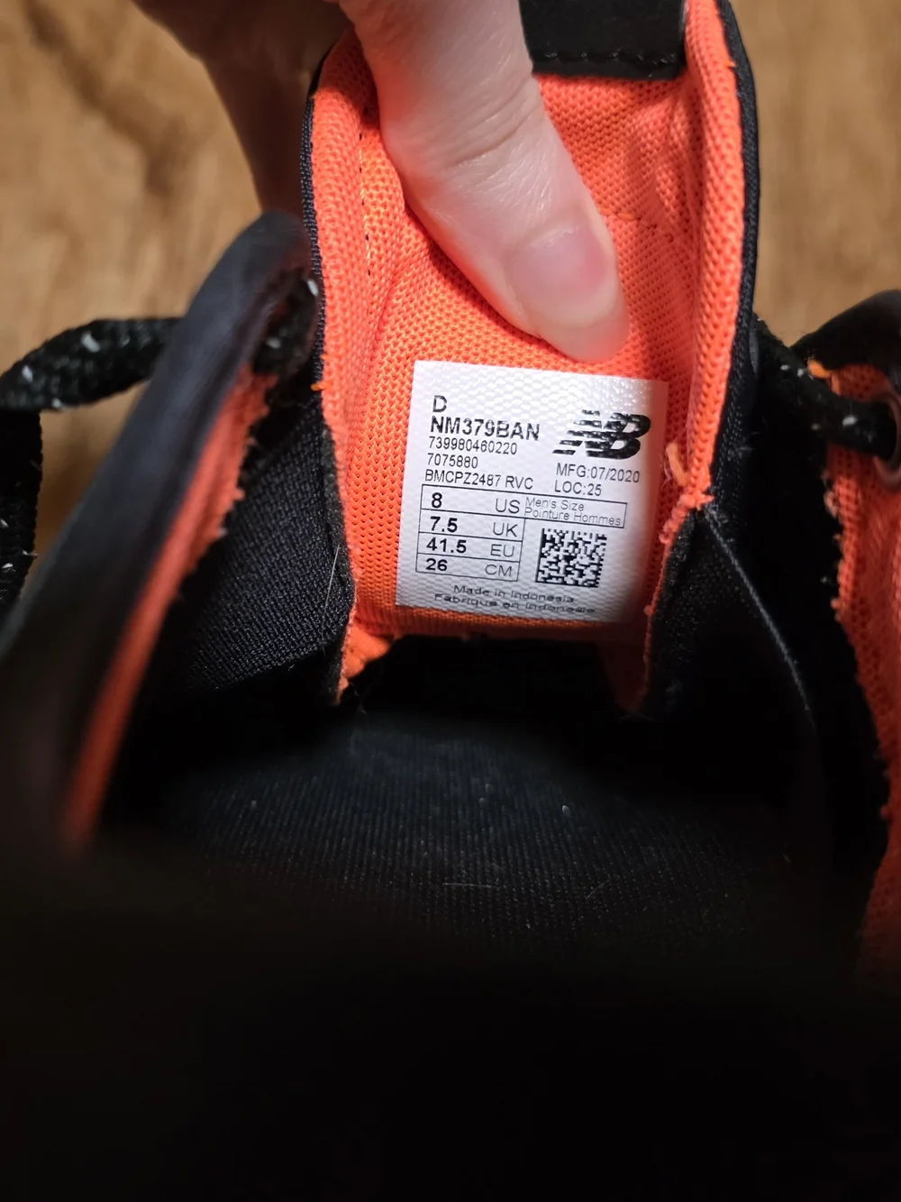 Men's New Balance 379 Absorb Black Skater Sneaker Shoes